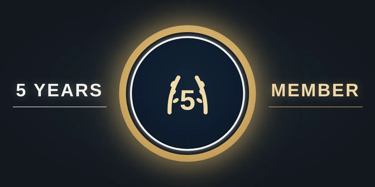 5 Years Member